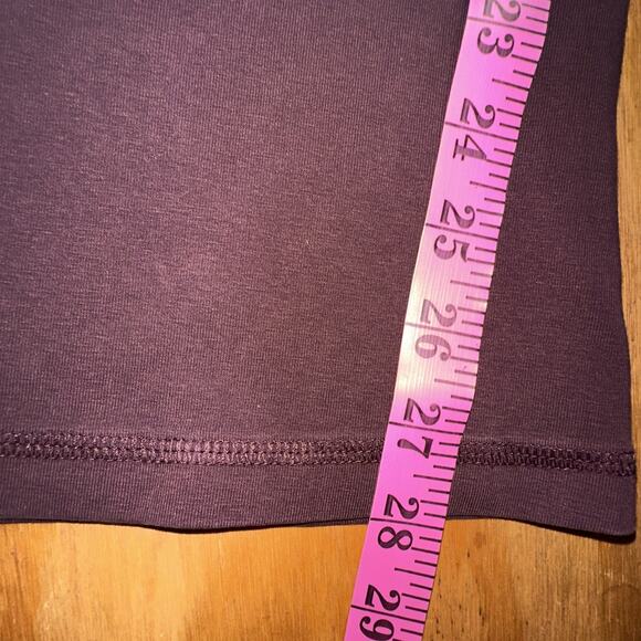 Womens Leggings Maroon Size LG Pink victorian secrets active yoga flare leg - Picture 8 of 8